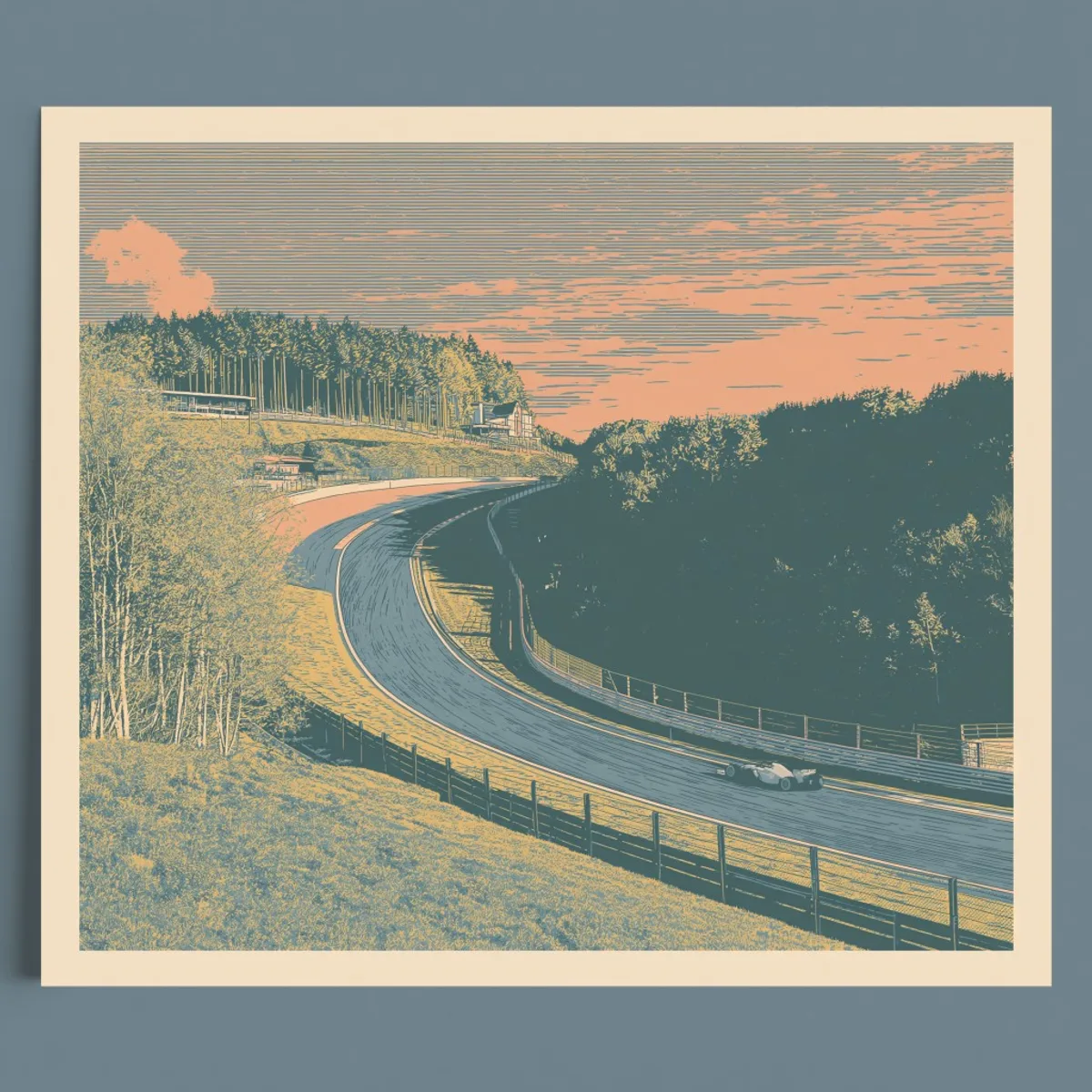 Belgian Grand Prix poster